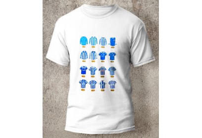 Brighton & Hove Albion FC Retro Football Shirts T-Shirt 